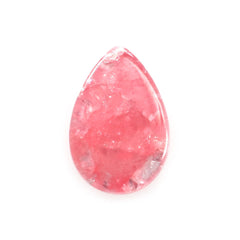 RHODOCHROSITE PLAIN PEAR CAB (CLEAN) 9X6MM 1.72 Cts.