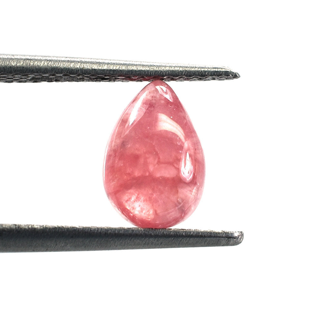 RHODOCHROSITE PLAIN PEAR CAB (CLEAN) 9X6MM 1.72 Cts.