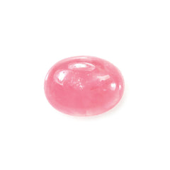 RHODOCHROSITE PLAIN OVAL CAB (CLEAN) 8X6MM 1.68 Cts.