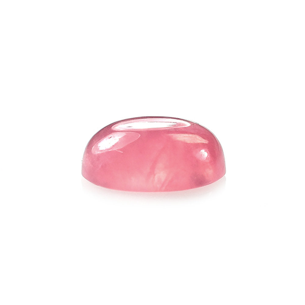 RHODOCHROSITE PLAIN OVAL CAB (CLEAN) 8X6MM 1.68 Cts.