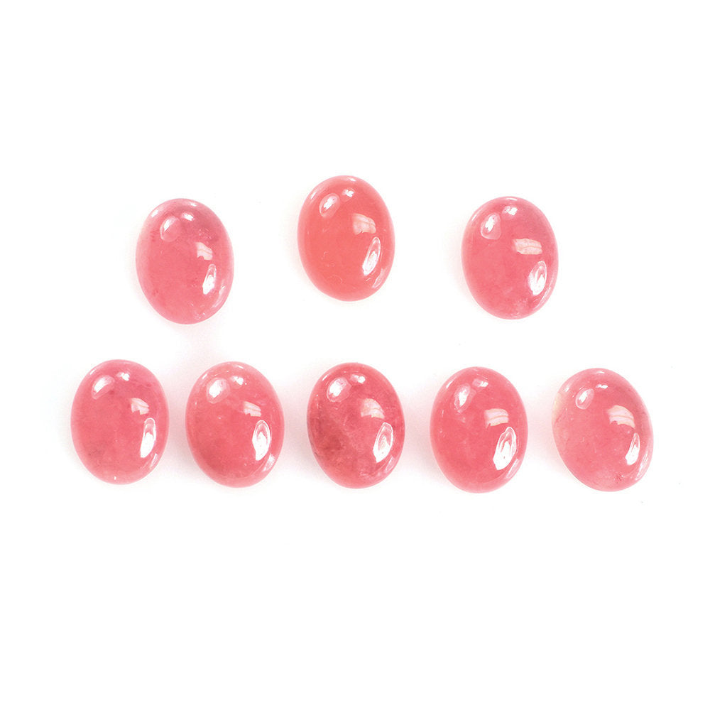 RHODOCHROSITE PLAIN OVAL CAB (CLEAN) 9X7MM 0.94 Cts.