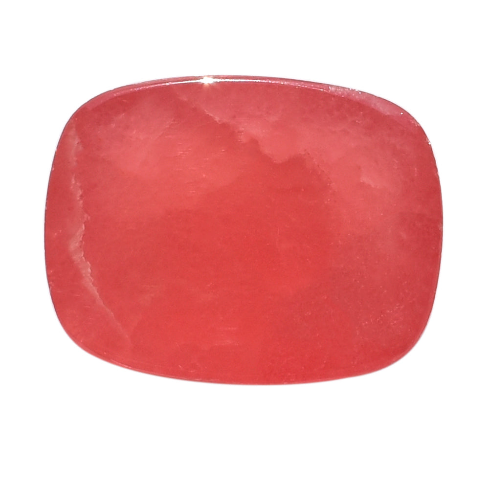 RHODOCHROSITE PLAIN CUSHION CAB (OPAQUE) 18.00X14.00 MM 15.23 Cts.