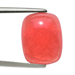 RHODOCHROSITE PLAIN CUSHION CAB (OPAQUE) 18.00X14.00 MM 15.23 Cts.