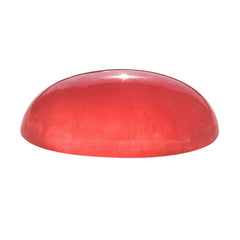 RHODOCHROSITE PLAIN OVAL CAB (OPAQUE) 23.00X14.00-21.00X13.00 MM 20.64 Cts.