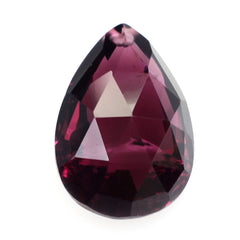 RHODOLITE ROSE CUT BRIOLETTE PEAR (SI) (FULL DRILL) 13X9MM 5.27 Cts.