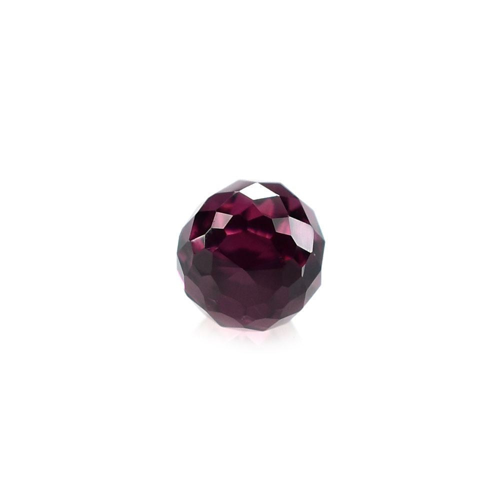 RHODOLITE CHECKER FACETED DROPS (FULL DRILL 0.40MM) 8X4.50MM 1.50 Cts.