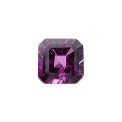 RHODOLITE STEP CUT OCTAGON (HI) 6X6MM 1.23 Cts.