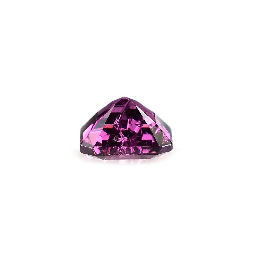 RHODOLITE STEP CUT OCTAGON (HI) 6X6MM 1.23 Cts.