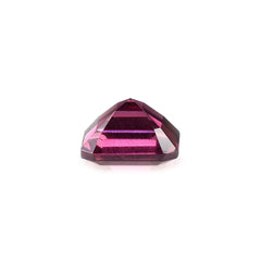 RHODOLITE STEP CUT OCTAGON (MILKY/HI) 6X6MM 1.32 Cts.