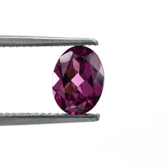 RHODOLITE CUT OVAL (PURPLE) (LIGHT/CLEAN) 8.00X6.00 MM 1.50 Cts.