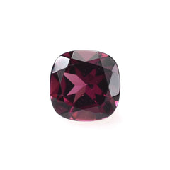 RHODOLITE CUT CUSHION CUT (REDDISH/ PURPLE)(SI) 6.00X6.00 MM 1.21 Cts.