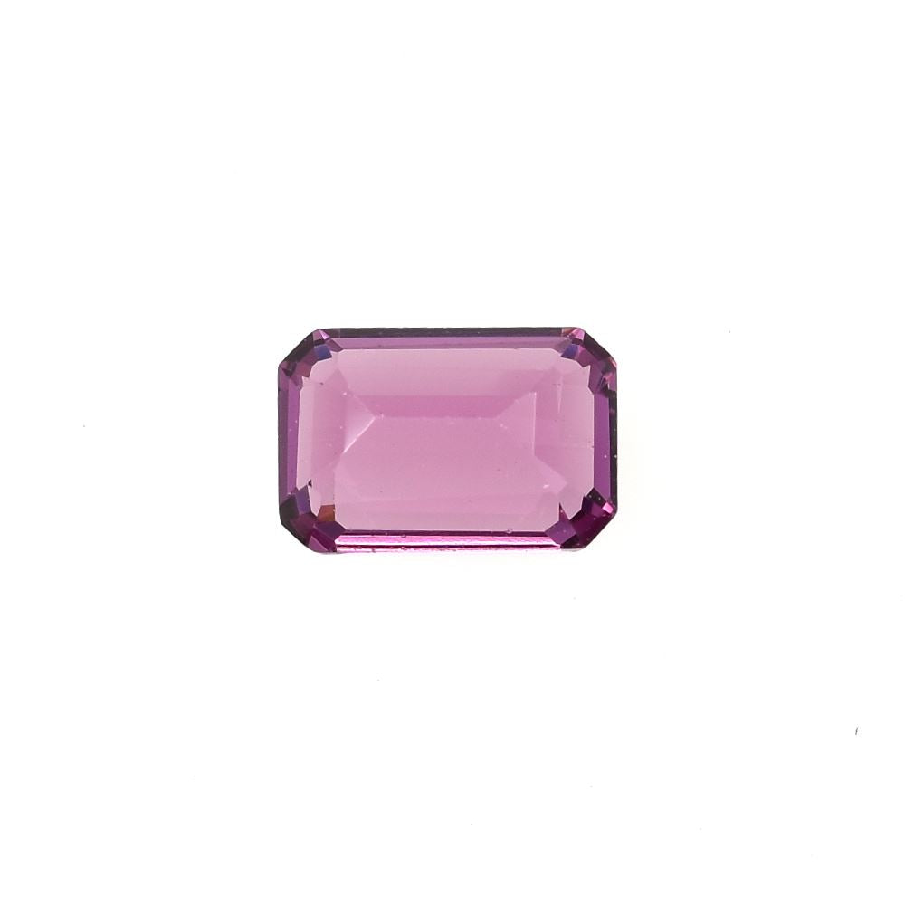 RHODOLITE STEP CUT OCTAGON (PURPLE LIGHT)(CLEAN) 6.00X4.00 MM 0.75 Cts.