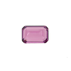 RHODOLITE STEP CUT OCTAGON (PURPLE LIGHT)(CLEAN) 6.00X4.00 MM 0.75 Cts.