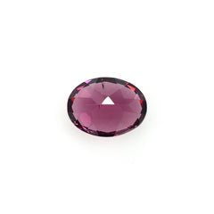 RHODOLITE CUT OVAL (REDDISH PURPLE DARK)(HI) 8.00X6.00 MM 1.50 Cts.