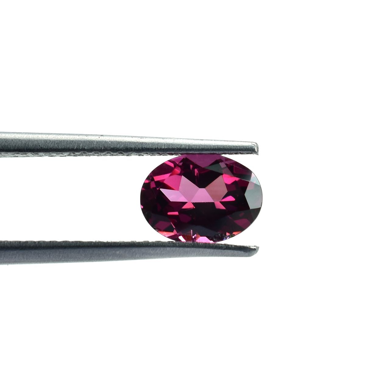 RHODOLITE CUT OVAL (REDDISH PURPLE DARK)(HI) 8.00X6.00 MM 1.50 Cts.