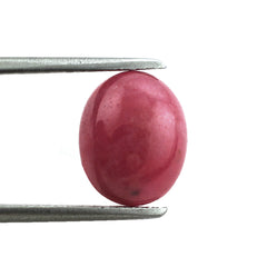 RHODONITE OVAL CAB 10X8MM 3.64 Cts.
