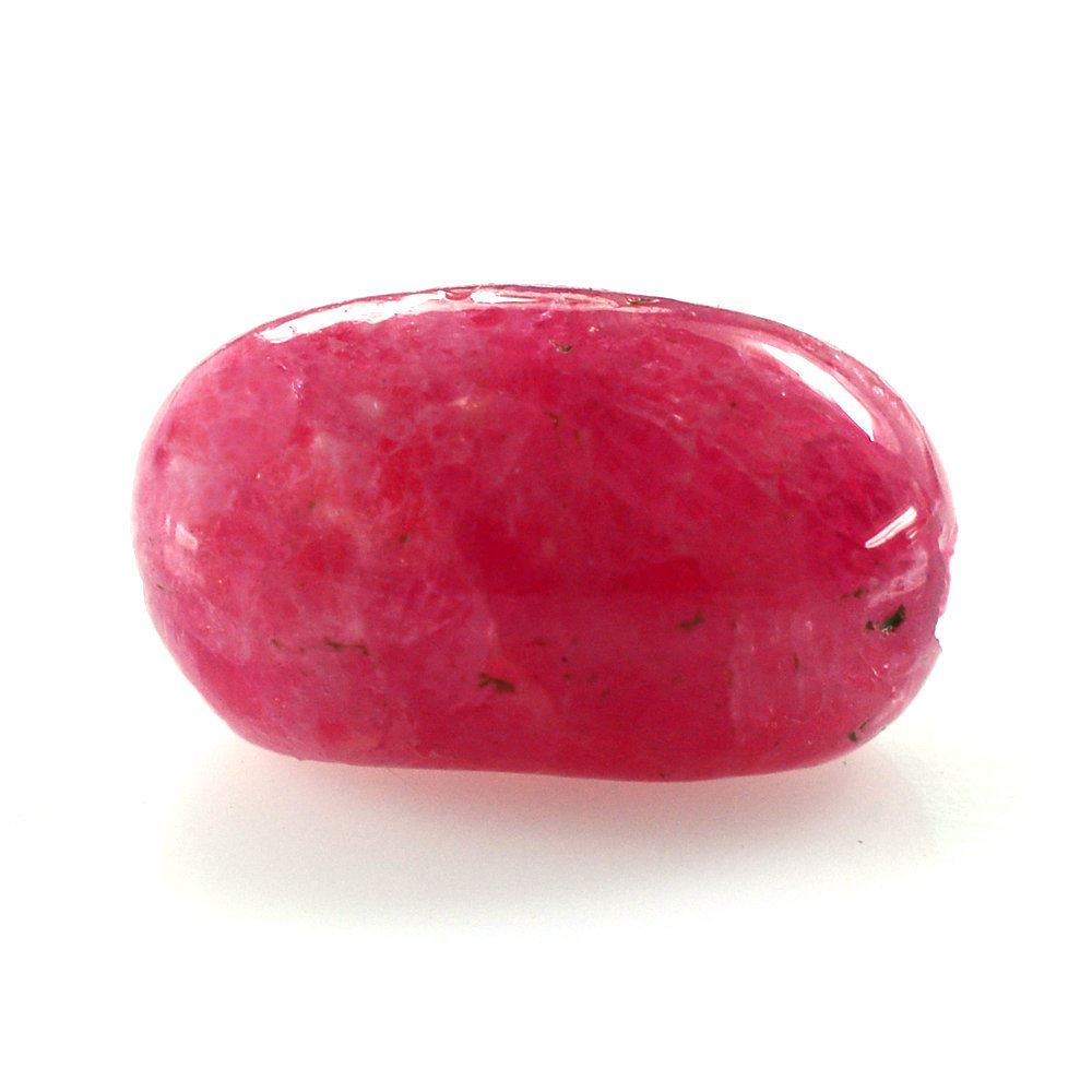 RHODONITE BEANS SHAPE FANCY (FULL DRILL 1MM) 9X5.50MM 2.65 Cts.