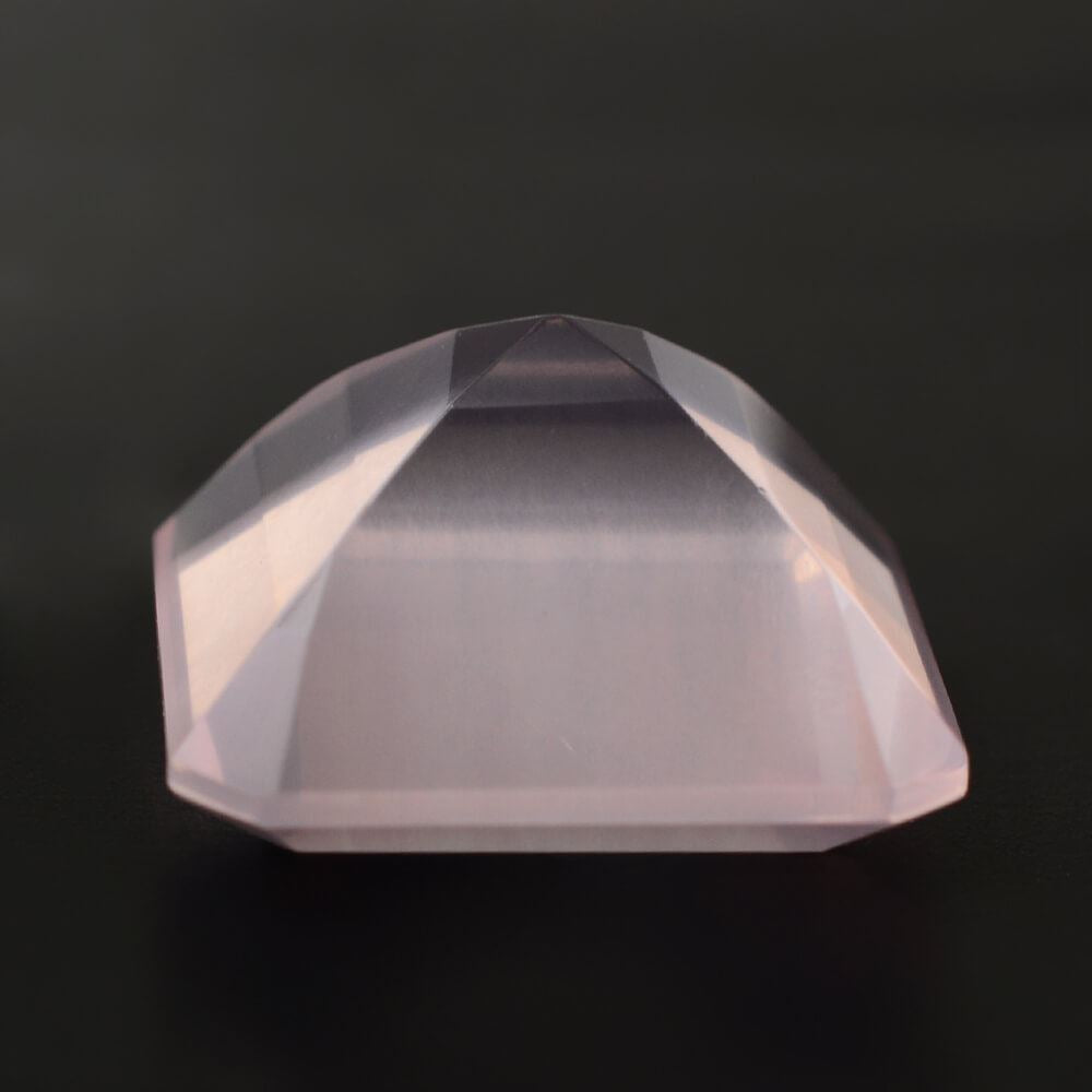 ROSE QUARTZ CUT SQUARE OCTAGON TRANSPARENT (MEDIUM)14MM 11.16 Cts.