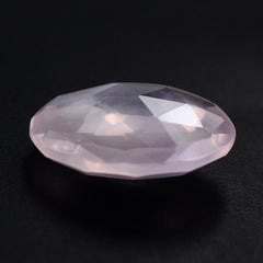 ROSE QUARTZ ROSE CUT BRIOLETTE ROUND 10MM 2.38 Cts.