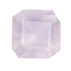 ROSE QUARTZ ASCHER CONCAVE SQUARE-OCTAGON (DES#139) 10MM 3.55 Cts.