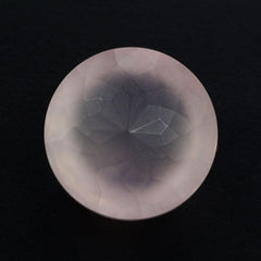 ROSE QUARTZ IRREGULAR CUT HIGH DOME ROUND 9MM 3.30 Cts.