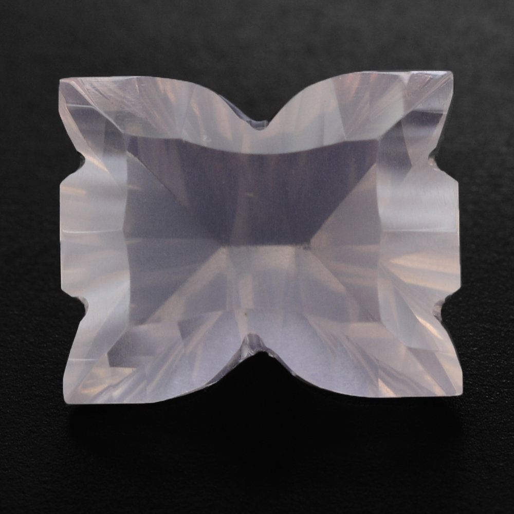 ROSE QUARTZ CONCAVE BOW (DES#50) 11X9MM 3.86 Cts.