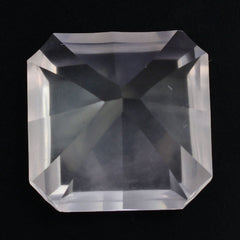 ROSE QUARTZ ASCHER CONCAVE SQUARE-OCTAGON (DES#138) 15MM 13.30 Cts.