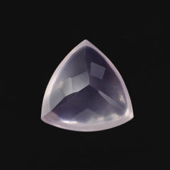 ROSE QUARTZ BUFFTOP TRILLION 8MM 1.58 Cts.