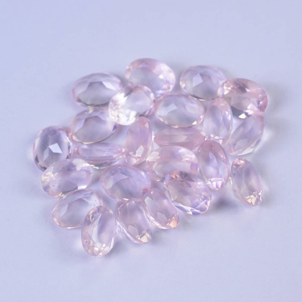 ROSE QUARTZ CUT OVAL (FINE) 8X6MM 1.09 Cts.