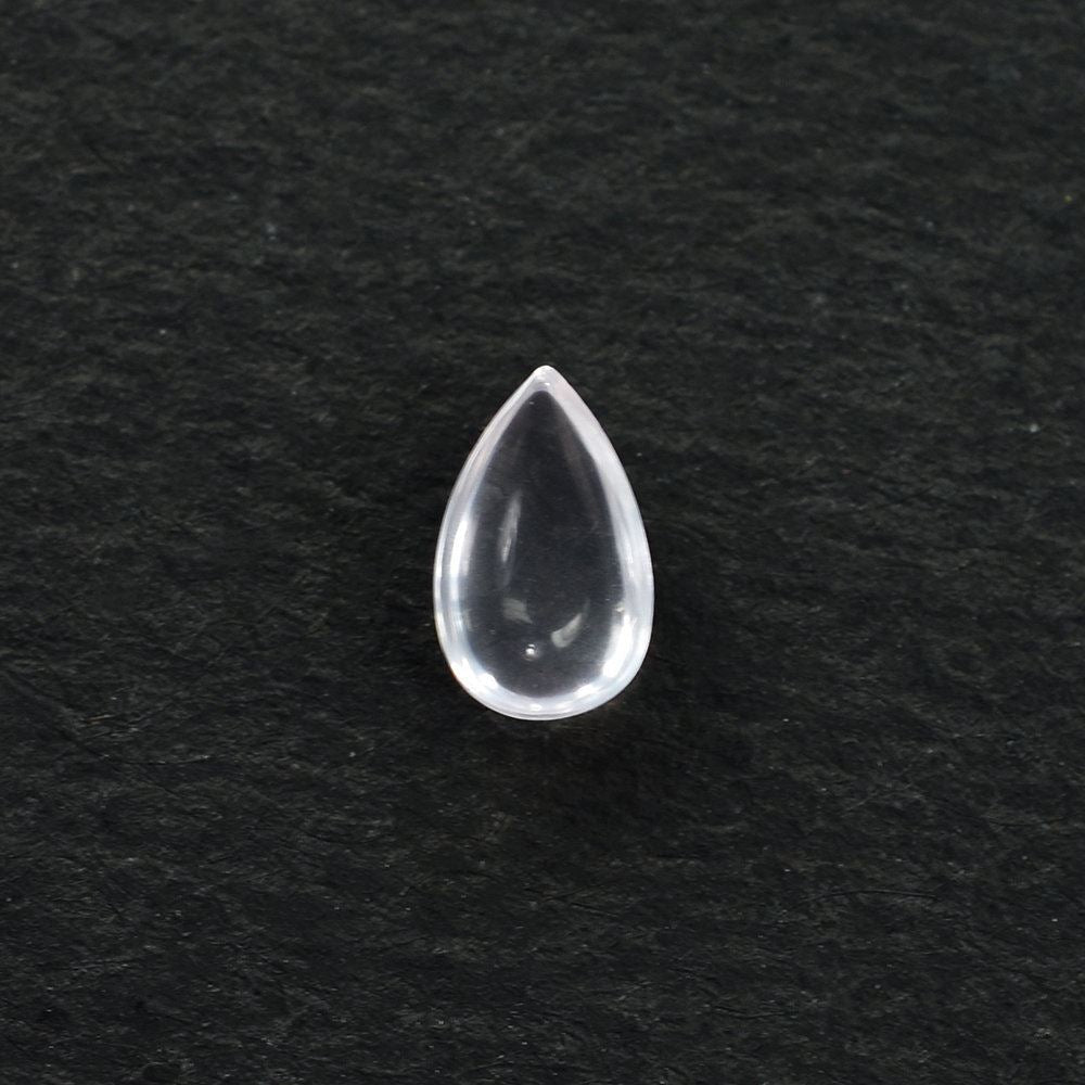 ROSE QUARTZ PLAIN PEAR CAB (SEMI-MILKY/LITE) 5X3MM 0.18 Cts.