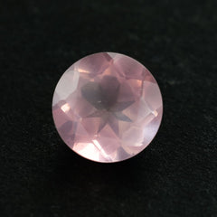 ROSE QUARTZ CUT ROUND (SEMI MILKY)(SUPER SUPER EXTRA) 8.00X8.00 MM 1.56 Cts.