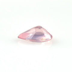 ROSE QUARTZ CUT PEAR (SUPER SUPER EXTRA)(CLEAN)(SEMI MILKY) 8.00X5.00 MM 0.75 Cts.