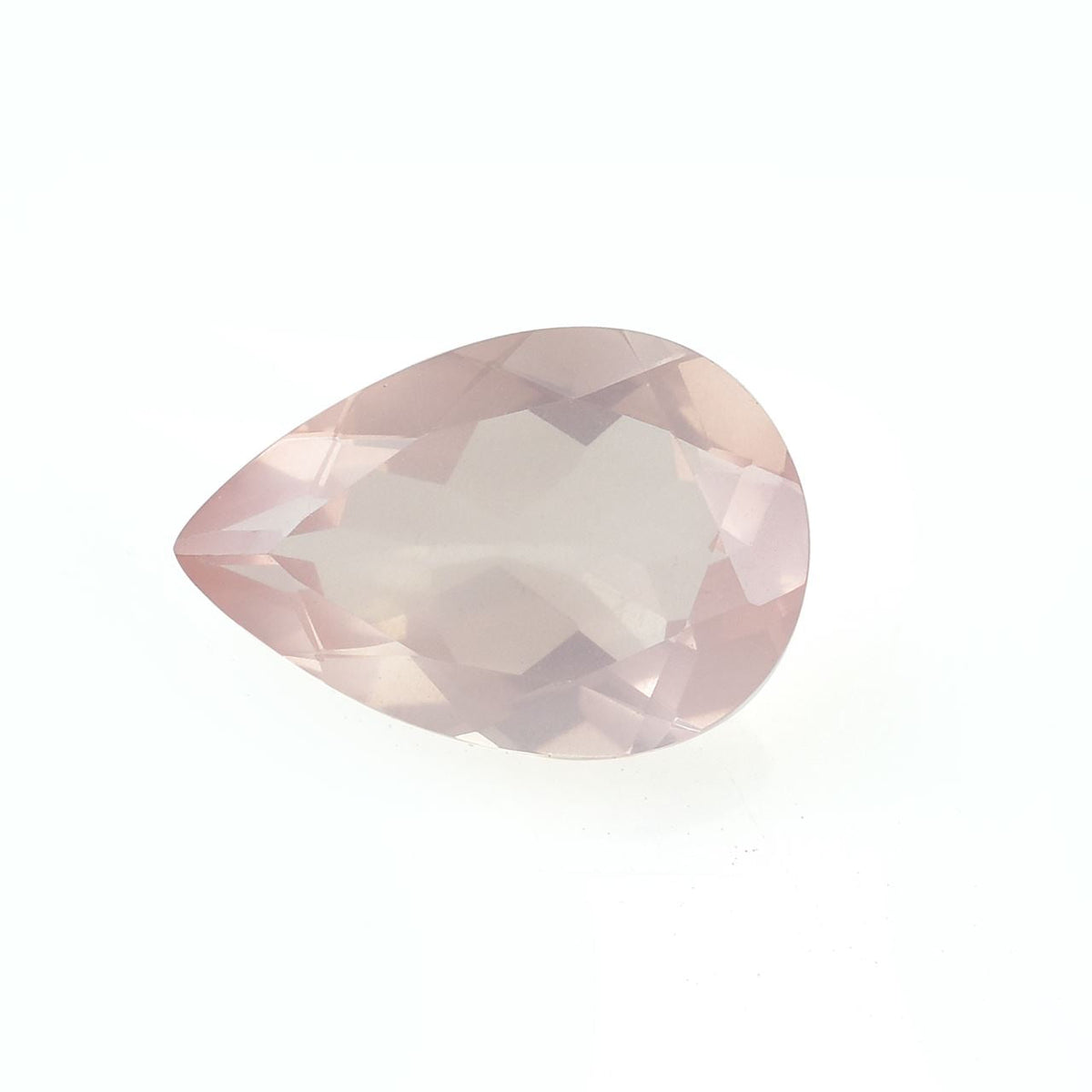 ROSE QUARTZ CUT PEAR (SUPER)(TRANSPARENT) 12.00X8.00 MM 2.48 Cts.