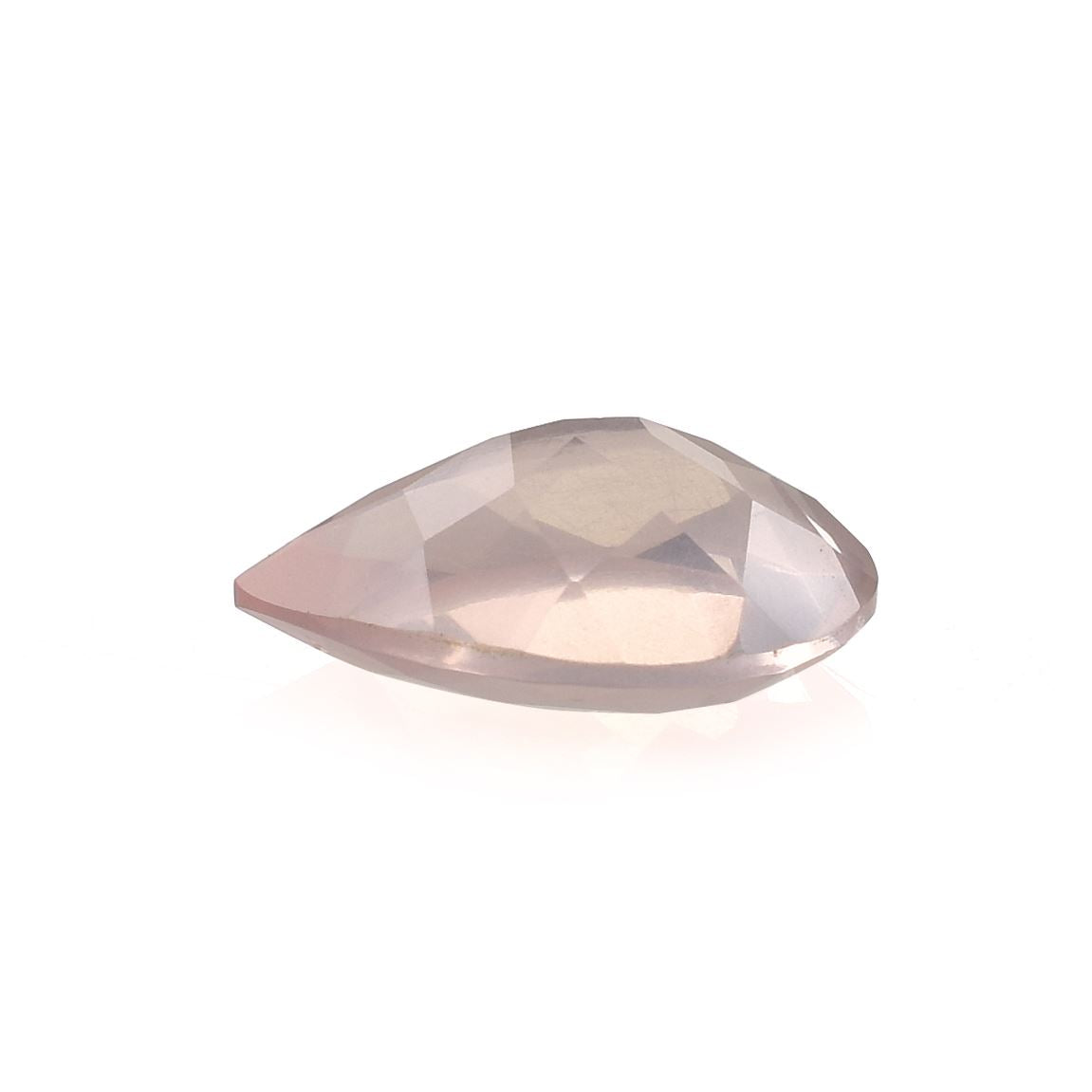 ROSE QUARTZ CUT PEAR (SUPER)(TRANSPARENT) 12.00X8.00 MM 2.48 Cts.