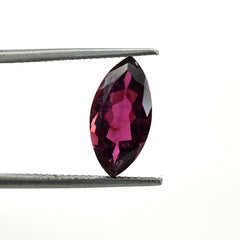 RED TOURMALINE CUT MARQUISE (DARK/HI) 14X7 MM 3.00 Cts.