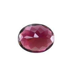 RED TOURMALINE CUT OVAL (DARK/HI) 10X8MM 2.65 Cts.