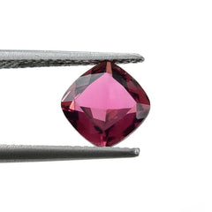 RED TOURMALINE CUT CUSHION (DARK/SI) 7X7MM 1.49 Cts.