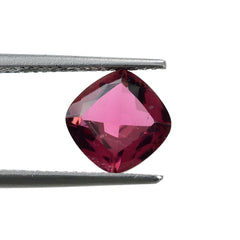 RED TOURMALINE CUT CUSHION (DARK/SI) 8X8MM 2.26 Cts.