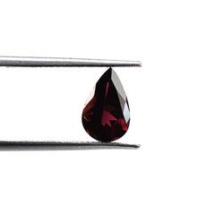 RED TOURMALINE CUT PEAR (DARK)(CLEAN) 11.00X7.00 MM 2.00 Cts.