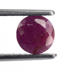 RUBY CUT ROUND (OPAQUE/RED) 7MM 1.54 Cts.