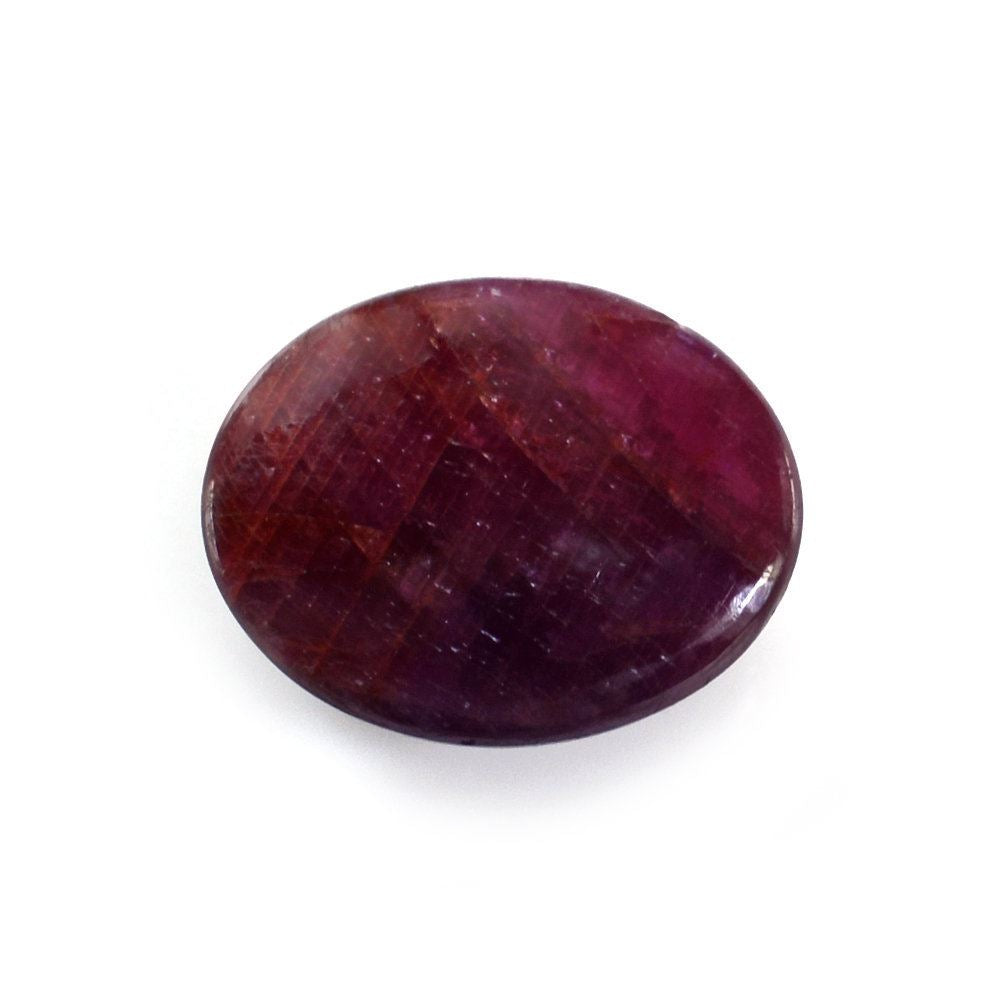 RUBY OVAL CAB 10X8MM 3.73 Cts.