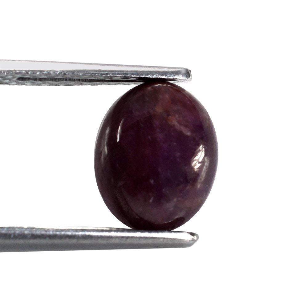 RUBY OVAL CAB 10X8MM 3.73 Cts.