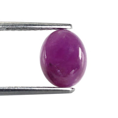 RUBY OVAL CAB 10X8MM 4.08 Cts.