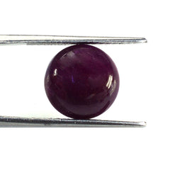 RUBY ROUND CAB 12MM 8.64 Cts.