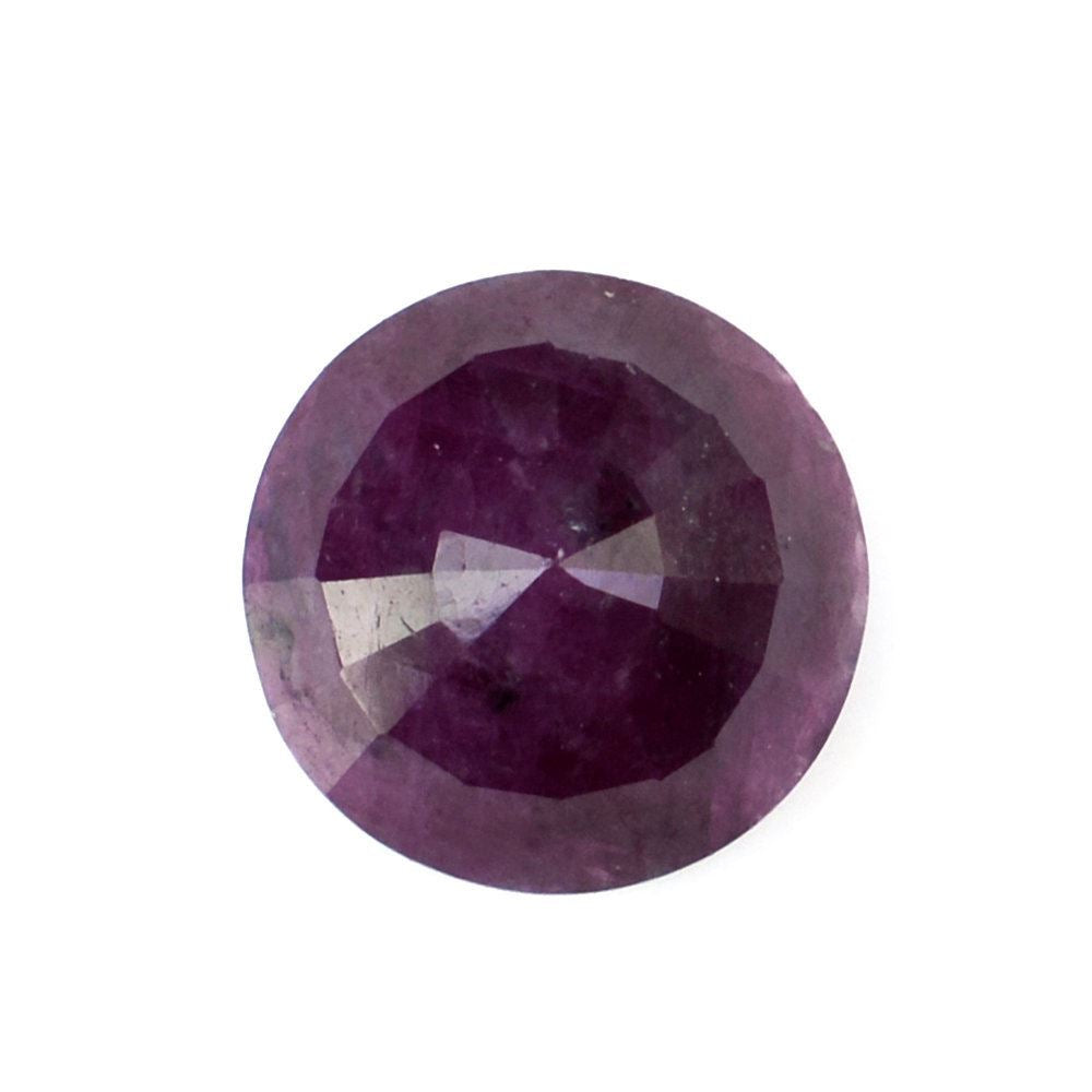 RUBY CUT ROUND 8MM 2.43 Cts.
