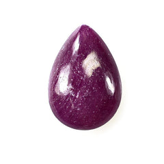 RUBY PLAIN LENTIL PEAR 12X8.20MM 3.67 Cts.