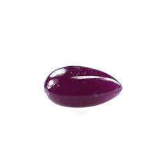 RUBY PLAIN LENTIL PEAR 8X6MM 1.89 Cts.