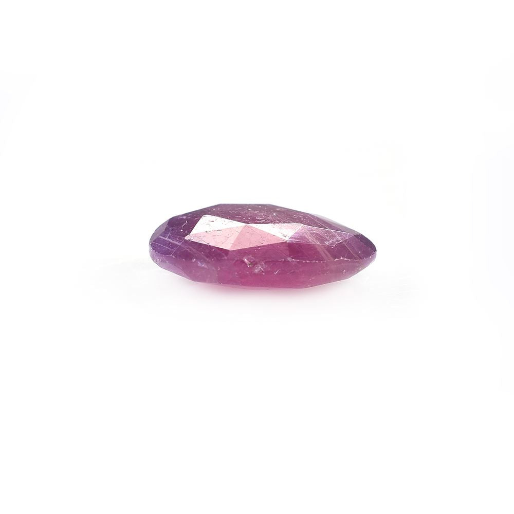 RUBY GUINEA ROSE CUT BRIOLETTE TRILLION (2 QUALITY) 13.00X11.00 MM 5.80 CTS