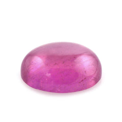 GLASSFILLED RUBY OVAL CAB 10X8MM 3.80 Cts.