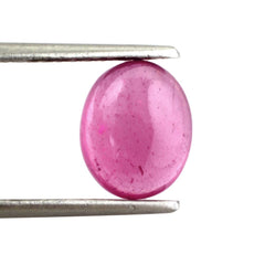 GLASSFILLED RUBY OVAL CAB 10X8MM 3.80 Cts.